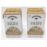 New 4 Boxes Kinders Roasted Turkey Bone Broth