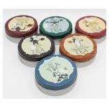 6 Tea Mickey Mouse & Friends Tins