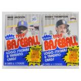 2 Sealed Cello Packs of 1989 Fleer Baseball Cards