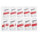 Lot of 10 Brand New Energizer 377 Batteries