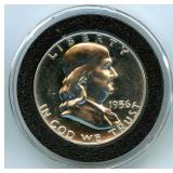 1956 Franklin Silver Half Dollar