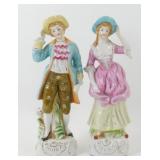 * 2 Female Figurines