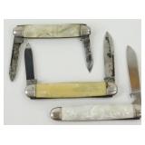3 Pocket Knives (Vintage Collectible):