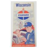 Wis. Standard Oil Company Map