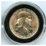 1963-D Franklin Silver Half Dollar