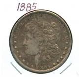 1885 Morgan Silver Dollar