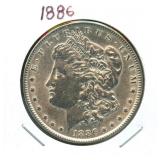 1886 Morgan Silver Dollar