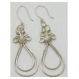 Sterling Wire Earrings