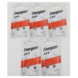 Lot of 10 Brand New Energizer 377 Batteries
