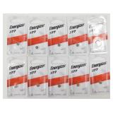 Lot of 10 Brand New Energizer 377 Batteries