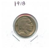 1918 Buffalo Nickel