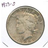 1923-S Peace Silver Dollar
