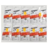 Lot of 10 Brand New Energizer A76 Batteries