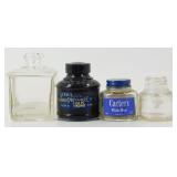 * Vintage & Antique Ink & Paste Bottles including