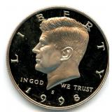 1998-S Kennedy Half-Dollar Proof Coin