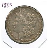 1885 Morgan Silver Dollar