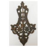 Antique Wall Mount Ornate Metal Receipt