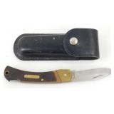Vintage Schrade USA 60T Knife & Sheath