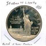 Statue of Liberty 1986 Proof Commemorative Silver