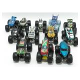 (12) 1:64 Scale Hot Wheels Monster Jam Trucks