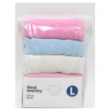 New Deal Worthy 5 Pack Hipsters for Girls - Large
