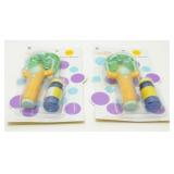 2 New Bubble Blowers in Broken Packaging