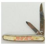 Vintage Mobil Gas Station Advertising Knife