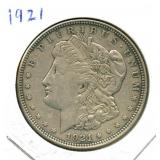 1921 Morgan Silver Dollar
