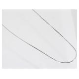 Silver Tone Necklace - 2.81 grams Total Weight,