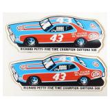 3 UNUSED Vintage Richard Perry Daytona 500 STP