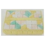 Vintage Needlepoint Jewelry Box