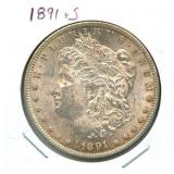 1891-S Morgan Silver Dollar