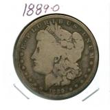 1889-O Morgan Silver Dollar