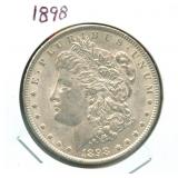 1898 Morgan Silver Dollar
