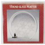 Glass Platter in Box