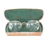 12k Gold Filled Glasses with Case
