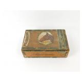 Antique Cigar Box with Vintage Fishing Lures &