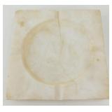 * Vintage Onyx Ashtray - Big, Thick and Heavy