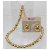 Monet Necklace and Earring Set
