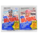 2 Sealed Cello Packs 1989 Donruss Baseball Cards