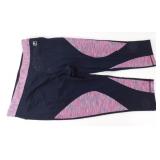 XL Fila Black & Purple Work Out Pants