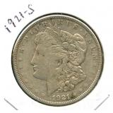 1921-S Morgan Silver Dollar