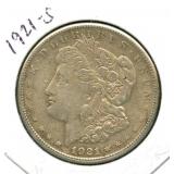 1921-S Morgan Silver Dollar