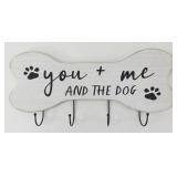 You & Me and the Dog Leash/Key Holder