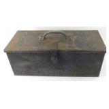 * Tin Box of Old Wrenches and Miscellaneous