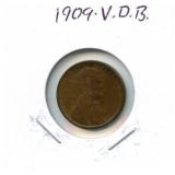 1909-V.D.B. Lincoln Wheat Cent