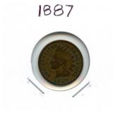 1887 Indian Head Cent