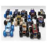 (12) 1:64 Hot Wheels Monster Jam Trucks