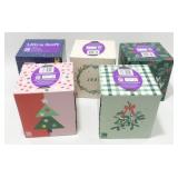 5 New 65 3-Ply Up and Up Facial Tissue Boxes