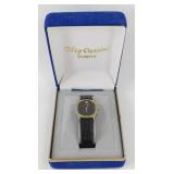 Oleg Cassini Jeweled Quartz Watch in Box